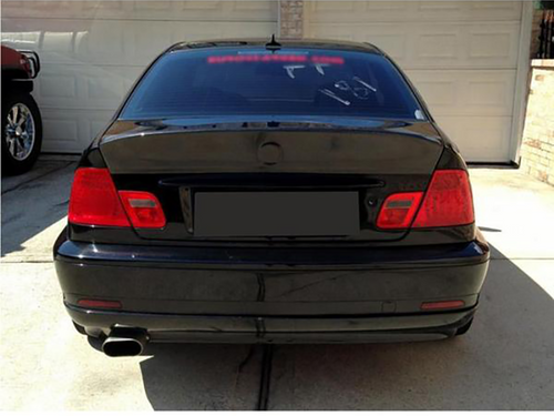 BMW E46 3 Series Coupe CSL Style Spoiler Carbon Fiver