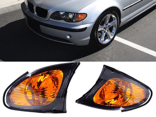 BMW E46 3 Series Facelift Sedan/Touring Custom Turn Signals Amber