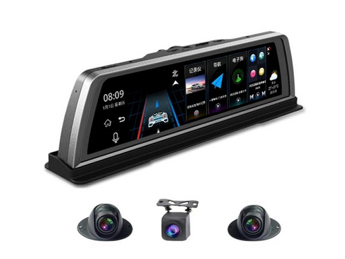 BMW DVR Dashcam Navigation with 360 view camera system