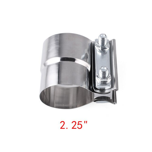 2.25" 2.5" 3.0" Exhaust Sleeve Clamp Stainless Steel