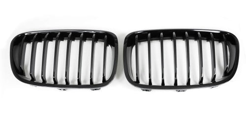 BMW F20 F21 1 series Front Grille Double Gloss Black