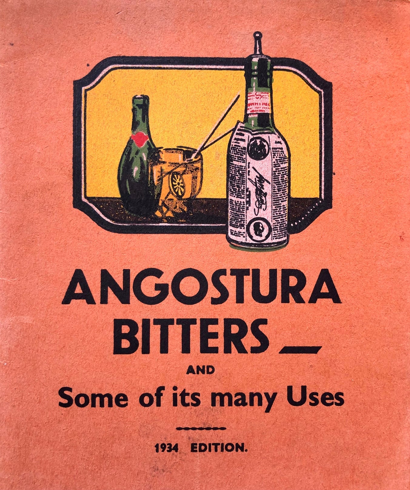 Пару постеров старой рекламы алкоголя. Ликер Angostura. История,Алкоголь,Ликеры,Реклама