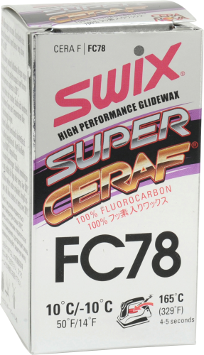 hélice una vez impulso Swix FC78 Super Cera F Powder Wax - Race Room Skis