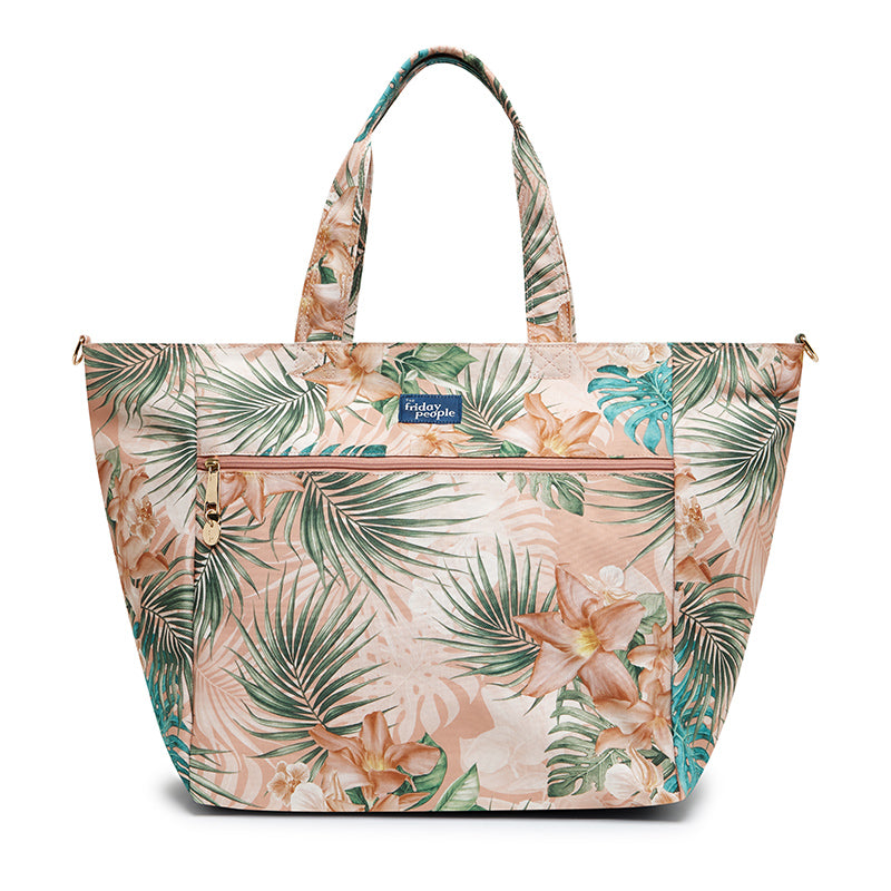 Carryall Tote - Tropical Floral
