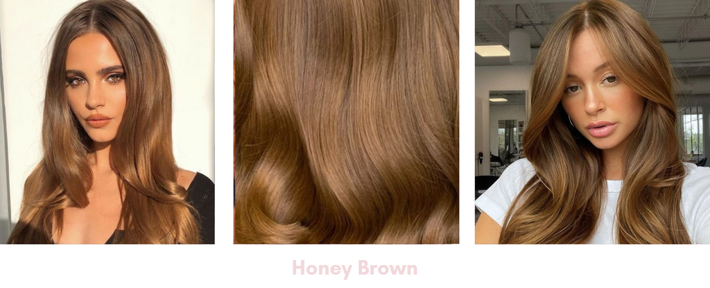 honey brown hair color