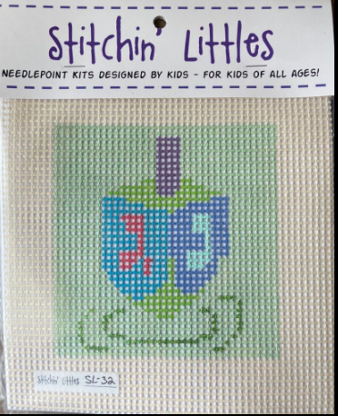 Alice Peterson Stitch-Ups Needlepoint Ornament Kit- Lamp Post