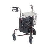 Drive Deluxe 3 Wheel Aluminum Rollator