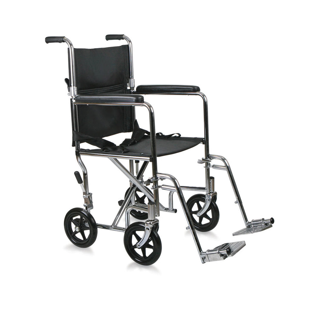 Aluminum Transport Wheelchair w/ 12