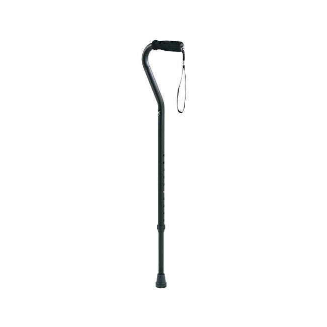 Standard Offset Walking Cane - Adjustable, Aluminum - Just Walkers