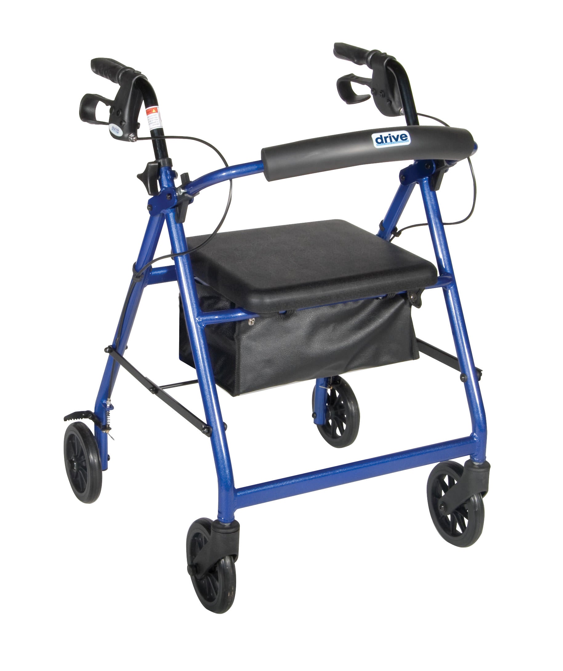 Drive Aluminum Rollator with Fold Up and Removable Support (Blue) Just