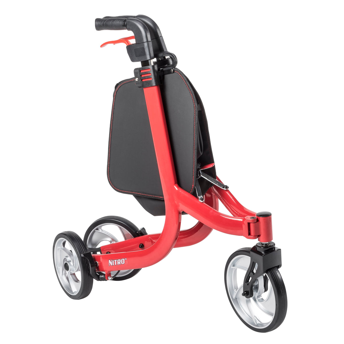 Nitro Euro Style 3Wheel Rollator Rolling Walker Just Walkers