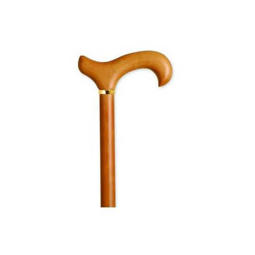 Natural Wood Derby Cane - Just Walkers