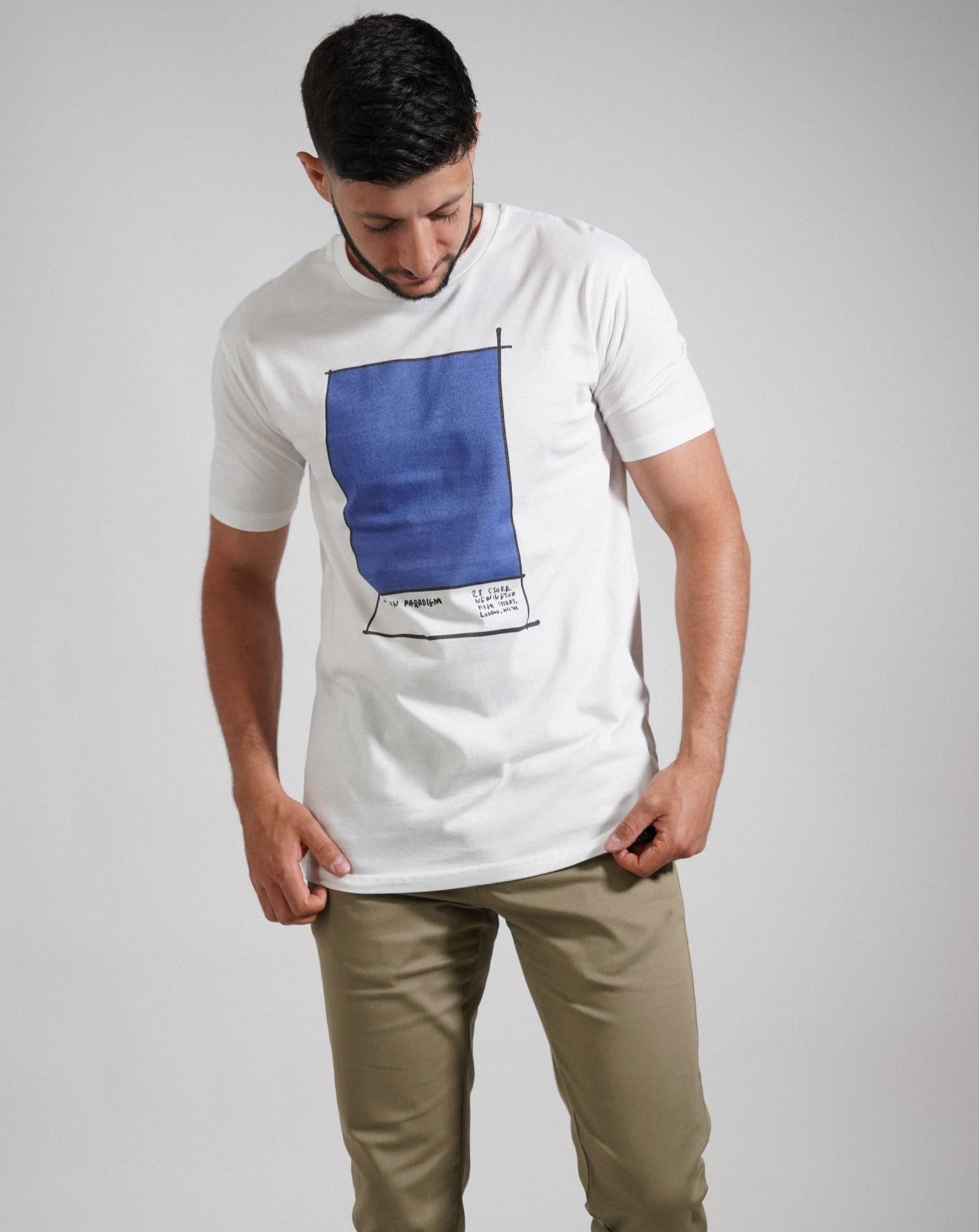 Blue Colour Swatch T-shirt