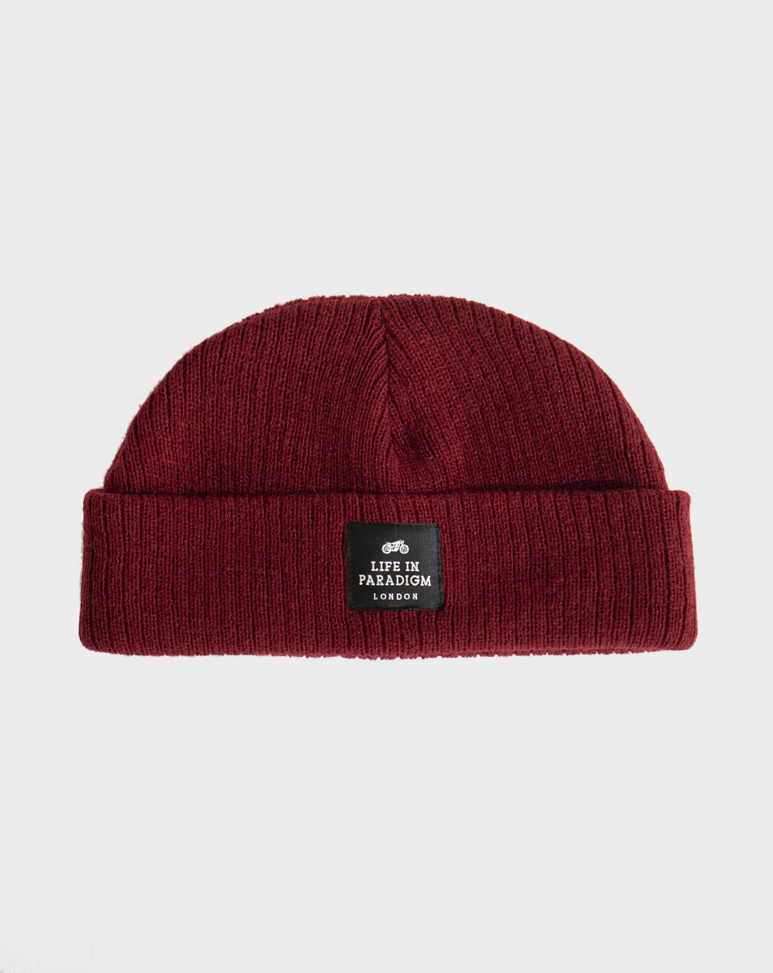 Maroon Fisherman Beanie