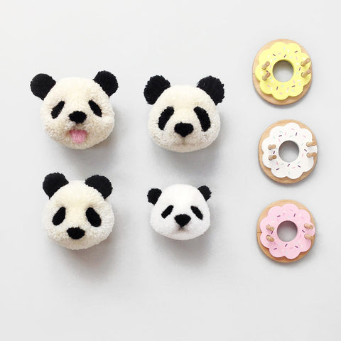 pom-maker-wooden-donut-pompom-makers-panda animal