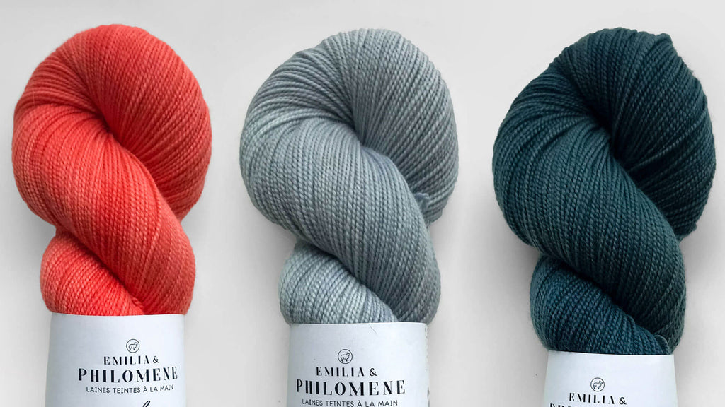 Emilia and Philomene - Josephine yarn 