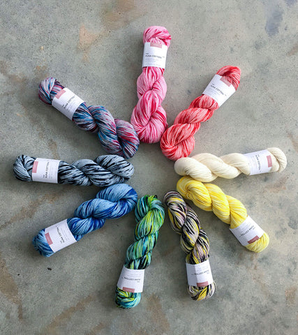 100% Peruvian Pima Cotton Yarn all colors available Soft Indie Dyed Hand dyed