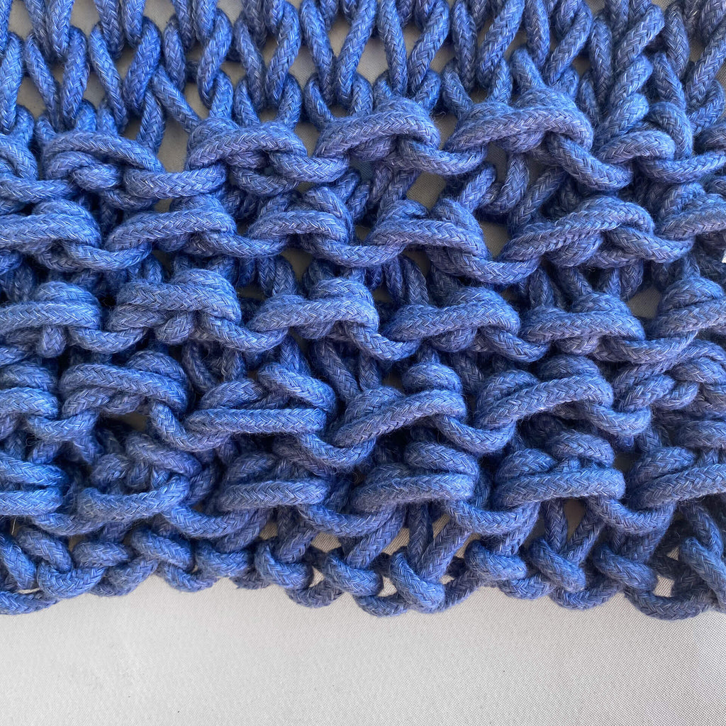 Easy Knitting Stitch Pattern - Weave knit stitch
