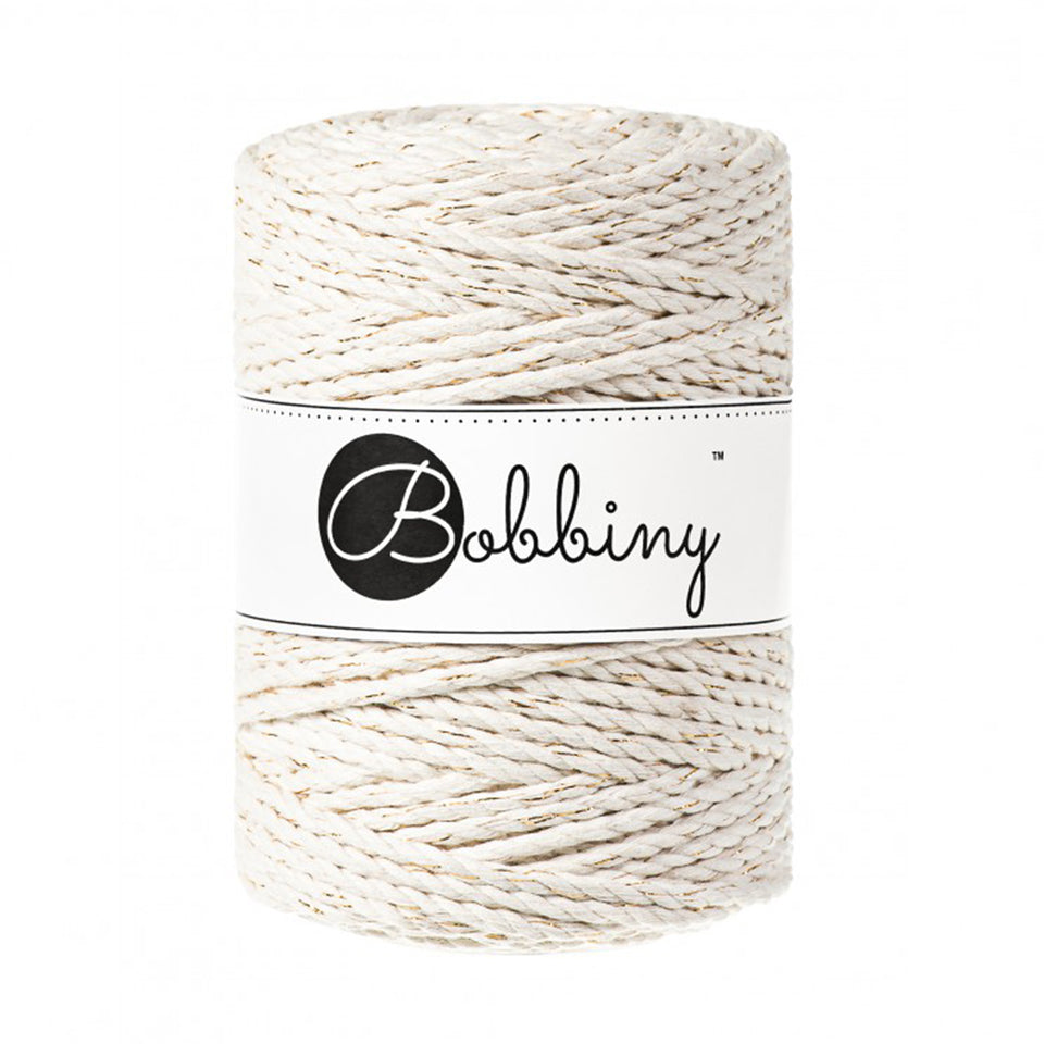 Recycled Cotton Rope For Macrame & Weaving - 3mm 3ply