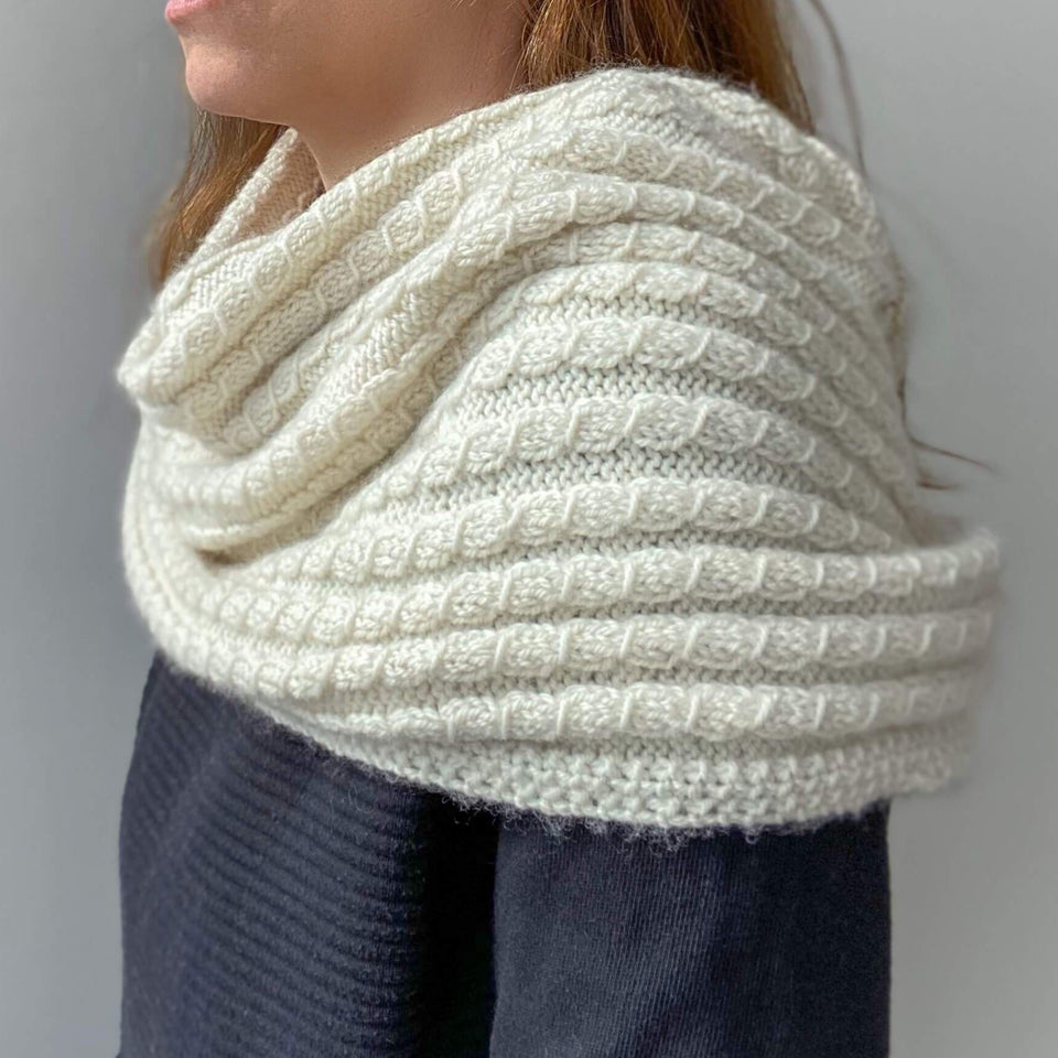 Knitting and so on: Cowls Knitted Flat