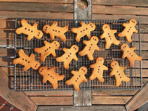 Sugar free gingerbread men