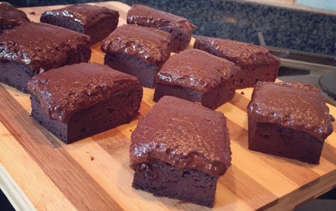 Keto chocolate brownies low carb