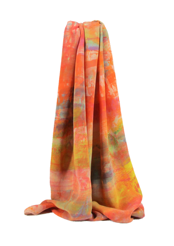 crepe de chine scarf