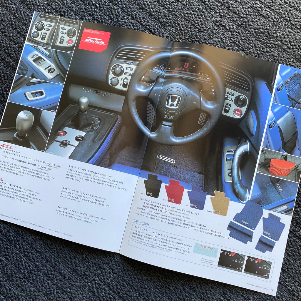 Honda S00 Optional Accessories Catalogue Jl Design Fab