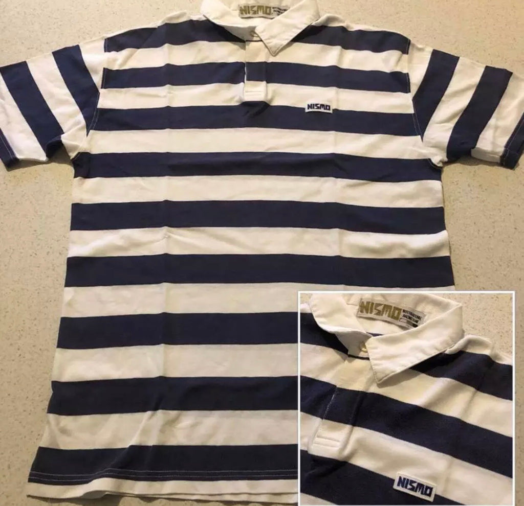 Vintage Nismo Striped Polo Shirt! – JL Design & Fab