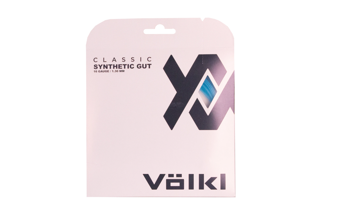 Volkl Classic Synthetic Gut Tennis String Reel ( 16G Blue ) 
