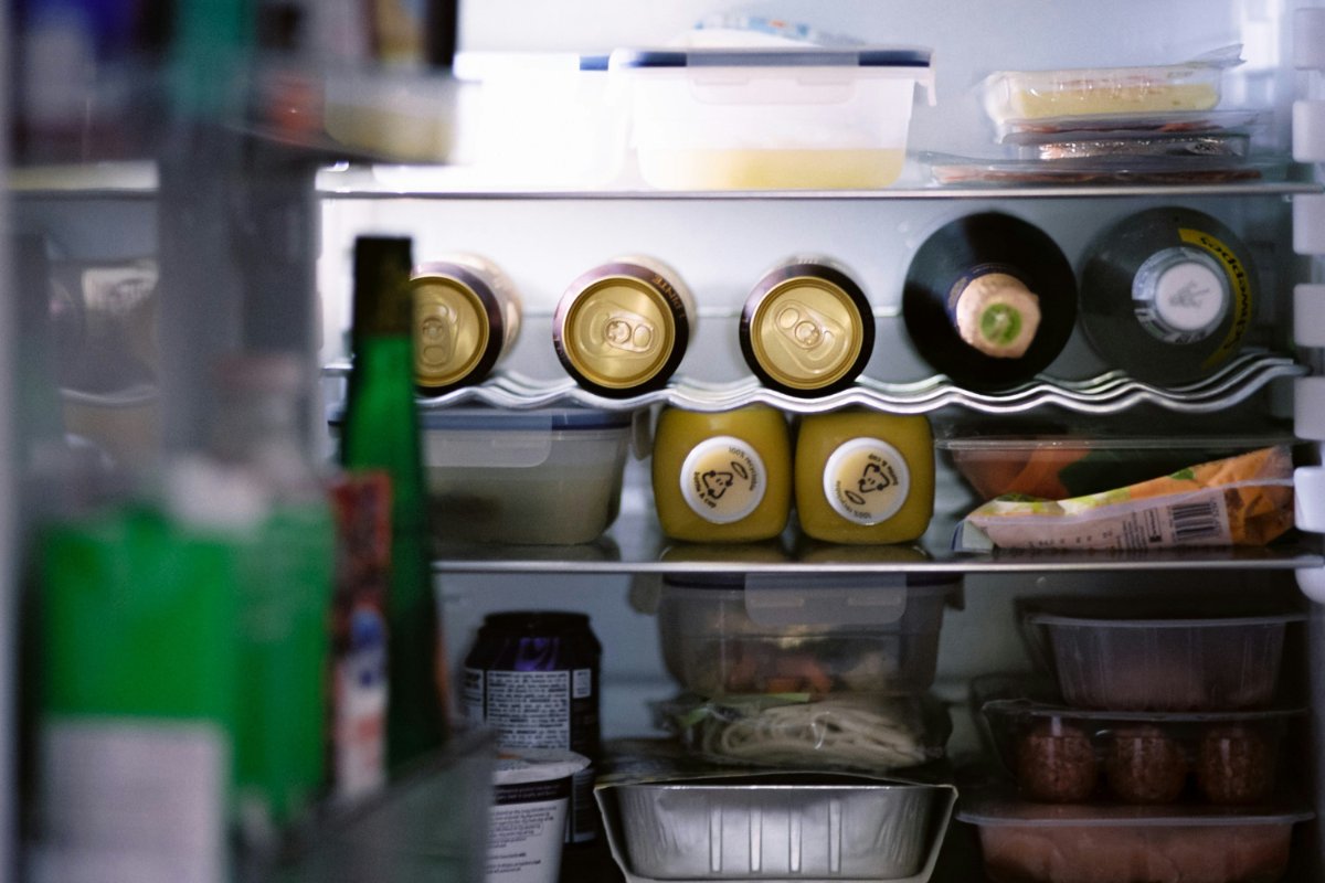 View Inside Fridge as Gift Hiding Place