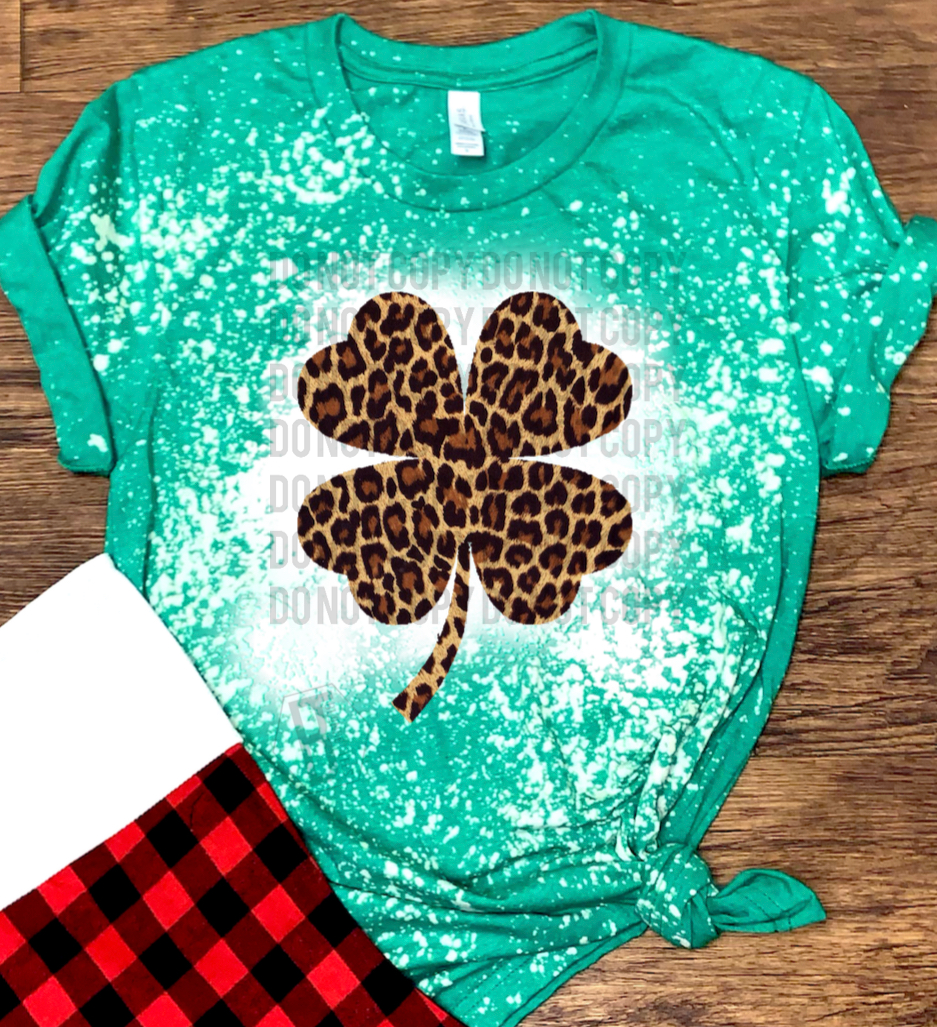 Cheetah 4-Leaf Clover
