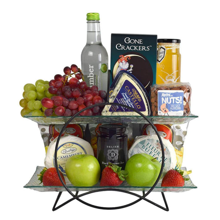 Thinking of You Gift Baskets Healthy food and wine gifts