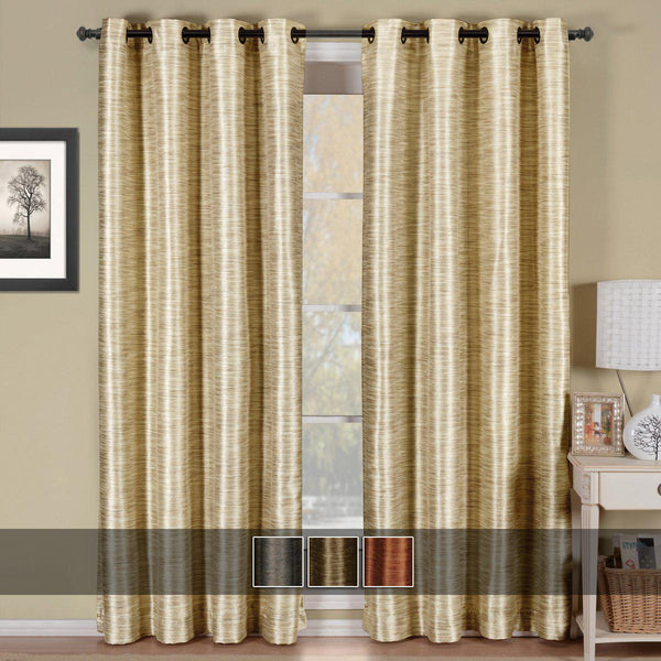 Geneva Lined Energy Saving Black-Out Grommet Curtain Panel Single-Royal Tradition-Egyptian Linens