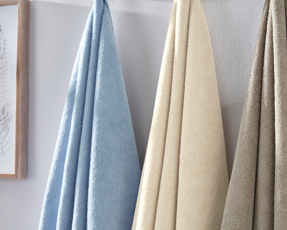 The Wonderfully Soft Six Piece Bath Towel Bundle | Origanami by hülyahome Sky