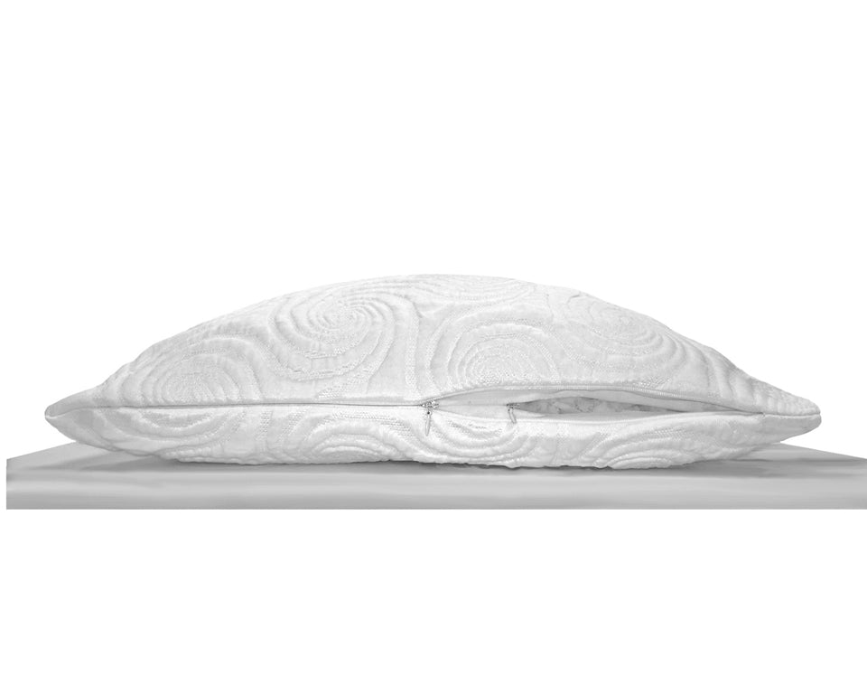 The Cooling Adjustable Memory Foam Pillow | Hülya by hülyahome Standard (18 x26) / Natural