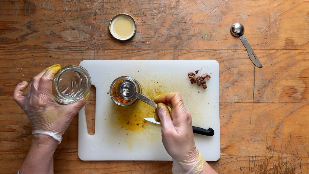 Comment utiliser le curcuma pour l'encre