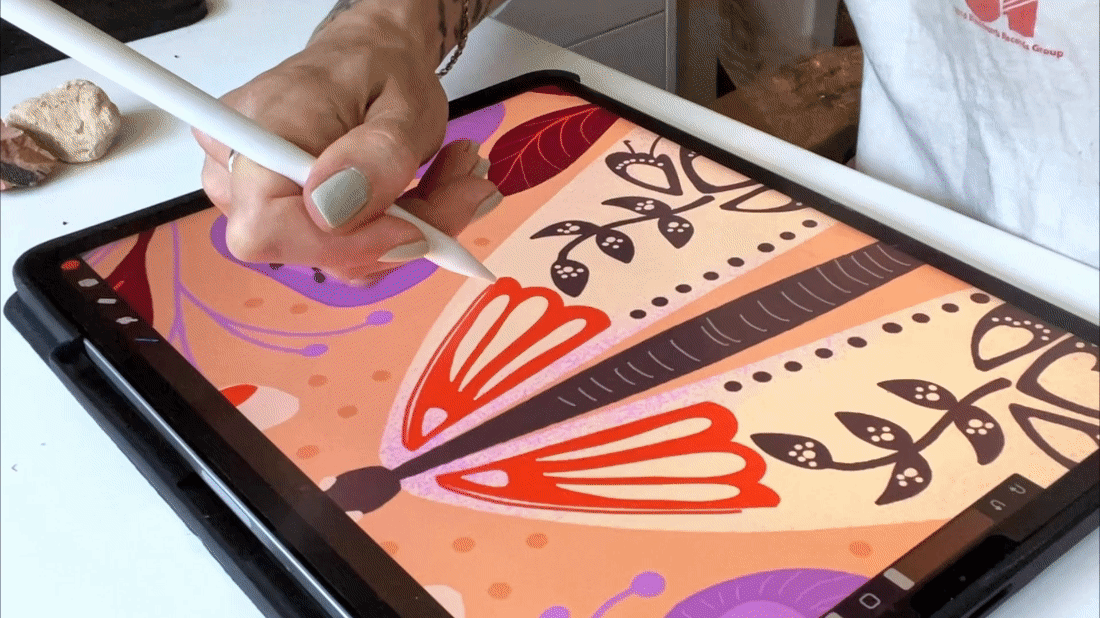 digital illustration procreate tutorial
