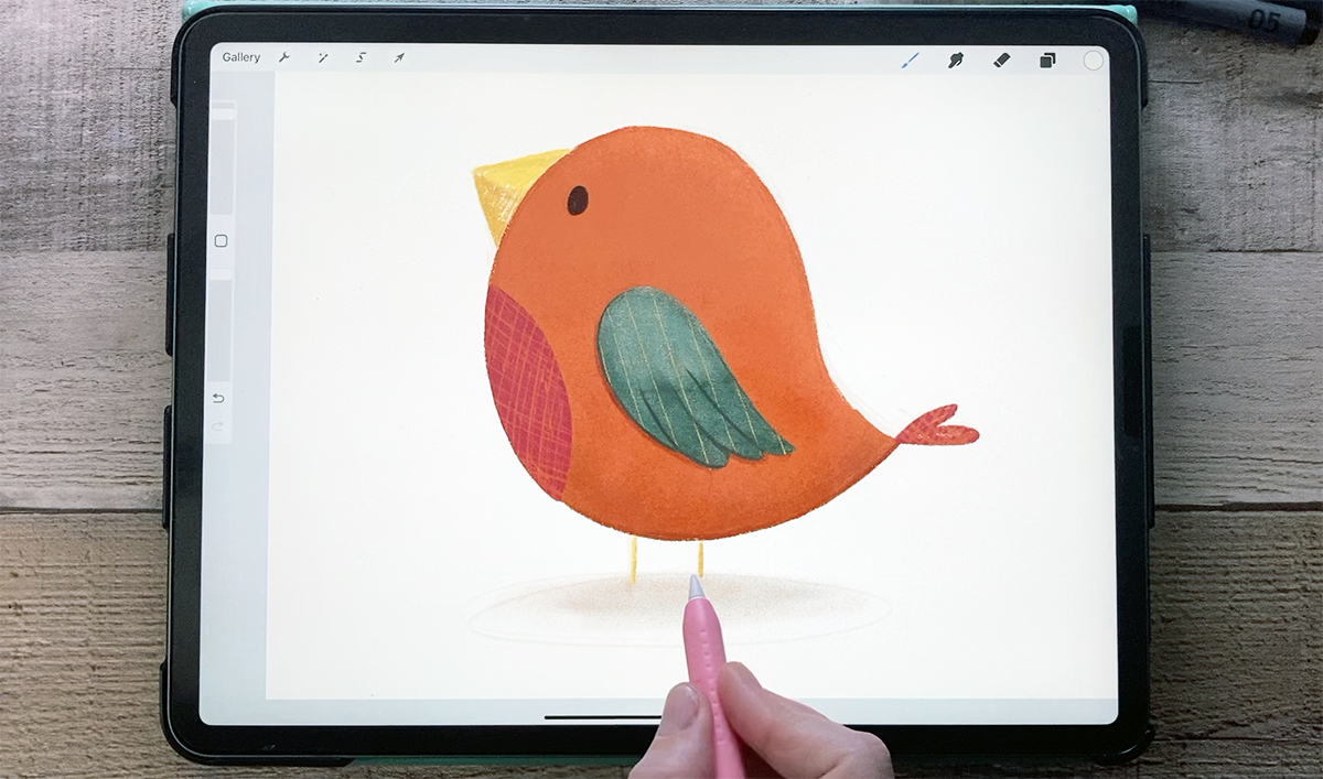 How to create a drop shadow in Procreate