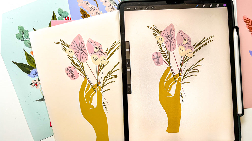 How to print digital artwork on fine paper