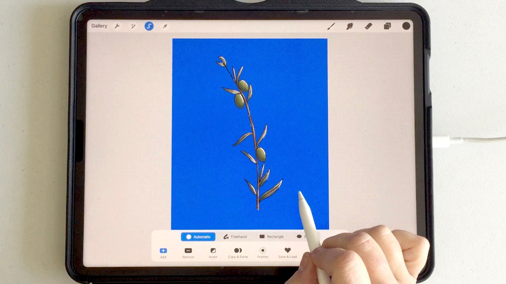 How to create a sticker in Procreate