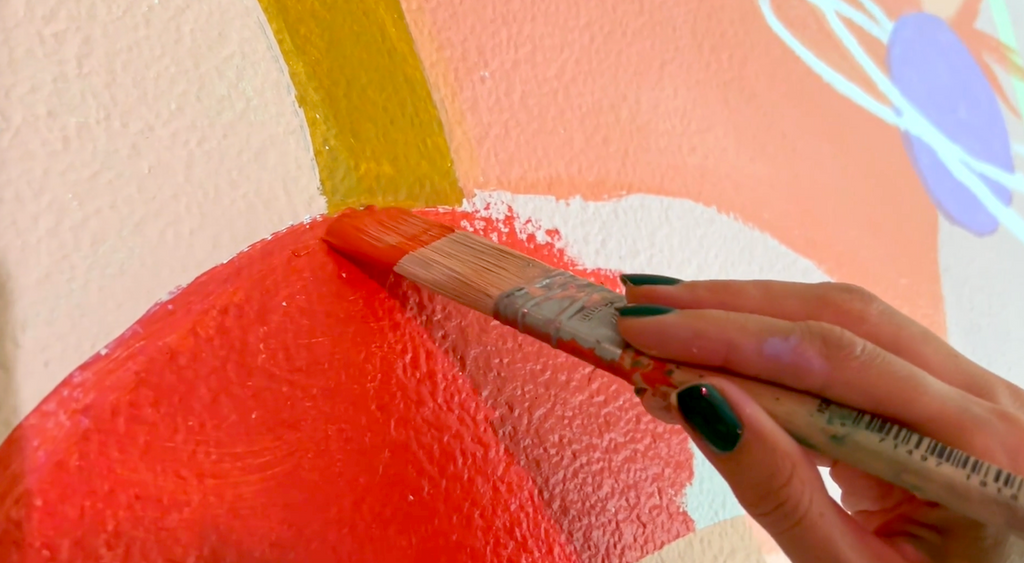 How to paint a mural