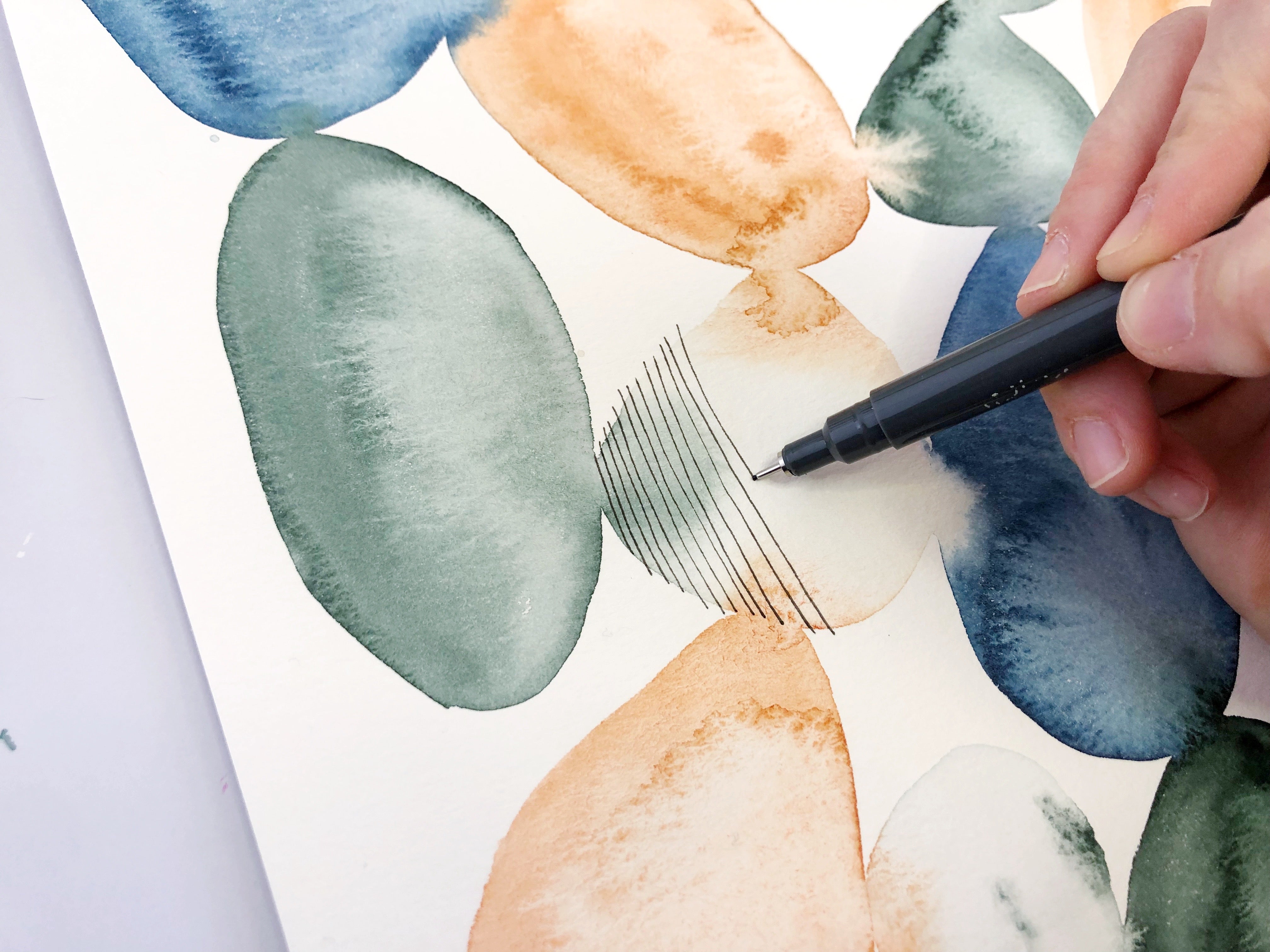 Abstract Watercolor - Easy Watercolor Abstract Painting Techniques