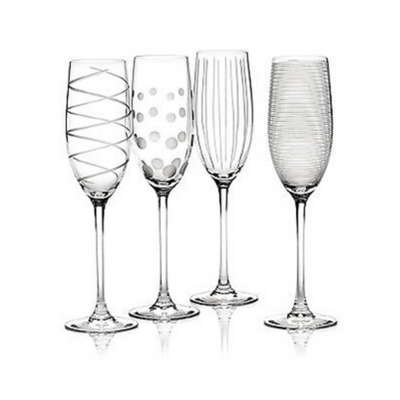 Pink Champagne Flutes (Set of 2) – Lawrence's Gift