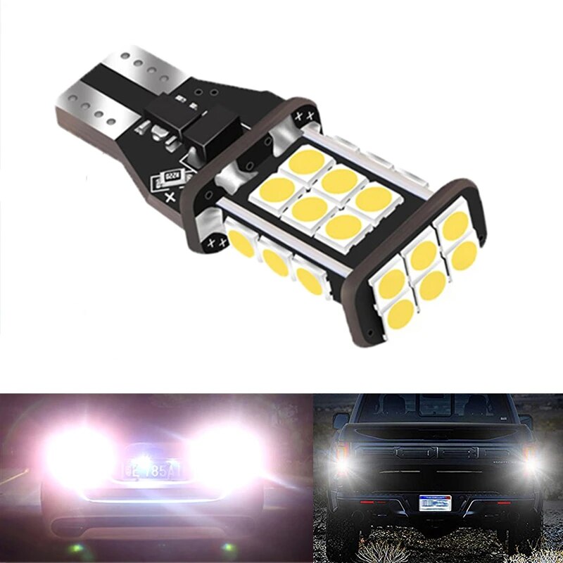 Kit LED-Lampen H15 Reinweiß 6500K Frontscheinwerfer 72W - Donicars