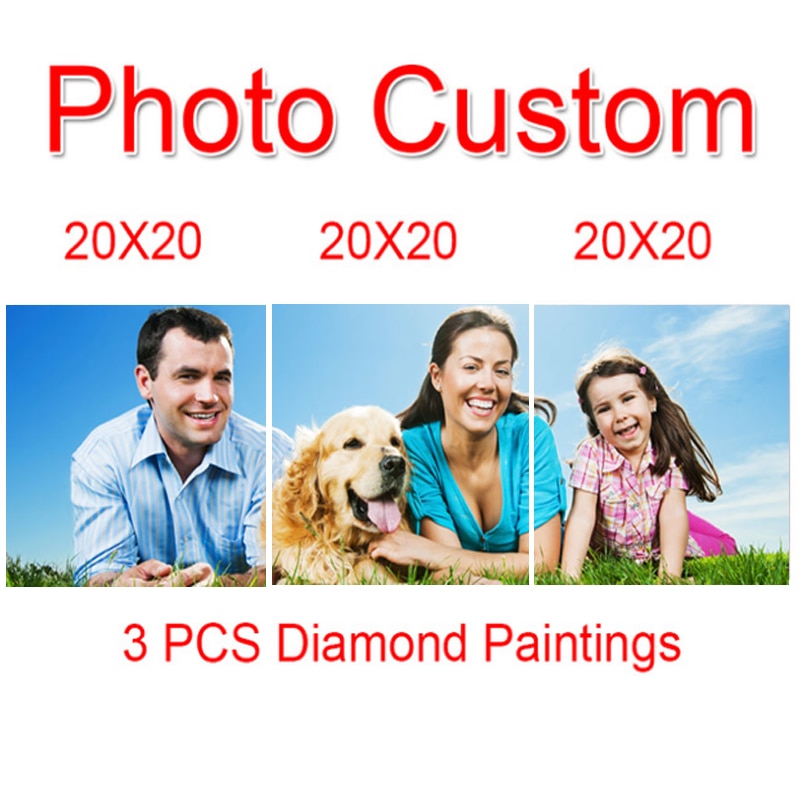 custom diamond painting square