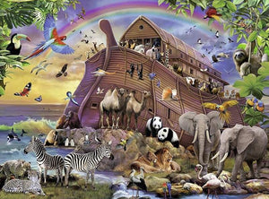 Noah's Ark Animals Diamond Painting Kit - DIY