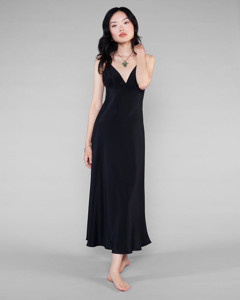 Christine Vancouver | Meghan Luxe Silk Crepe Gown at Jane's Vanity