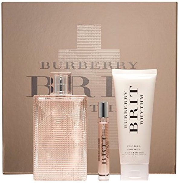 Brit Rhythm Floral by Burberry Gift Set 