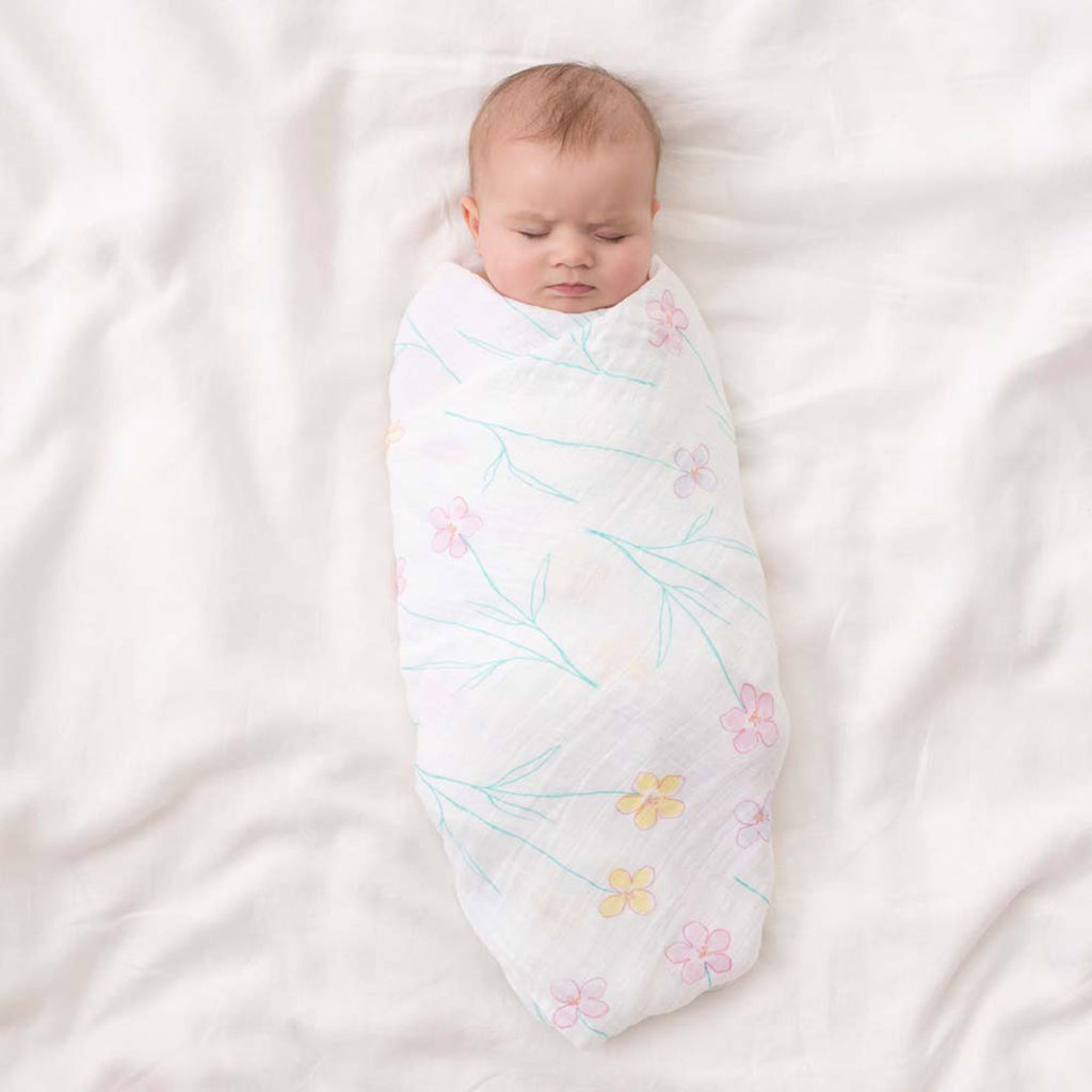 cotton baby swaddle blanket